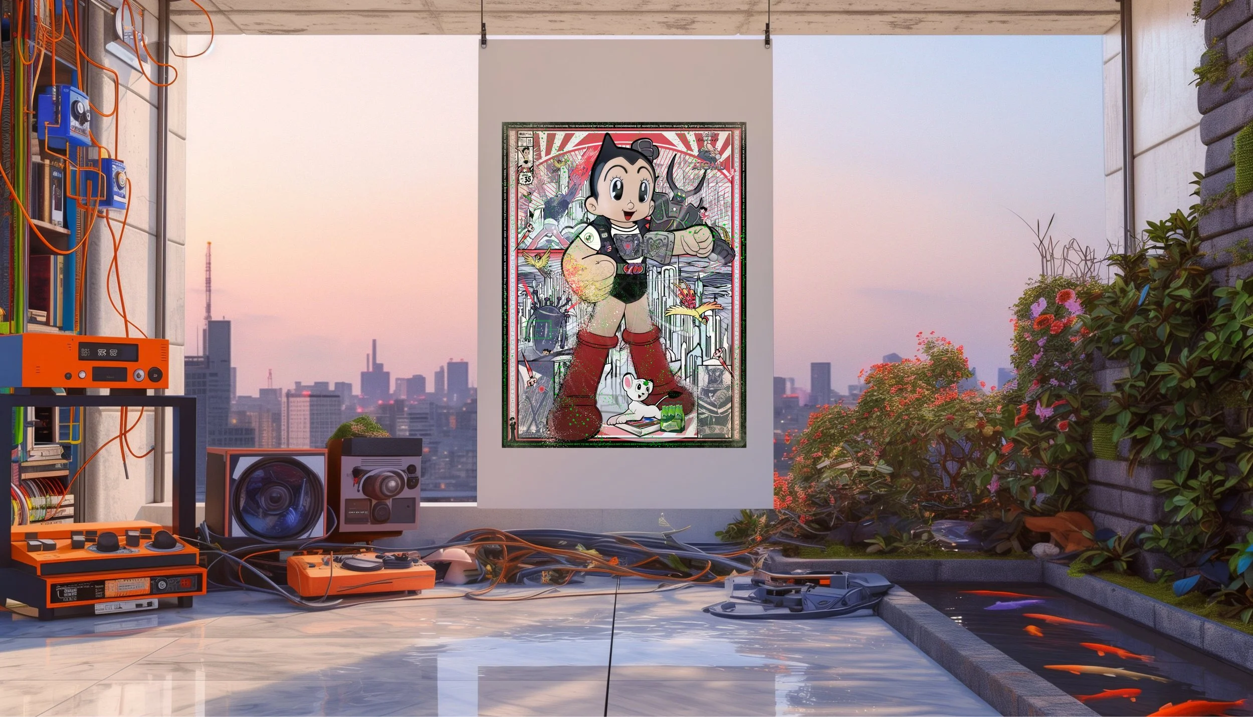 Official Astro Boy Art | Tezuka x Danconia | Limited Edition Art